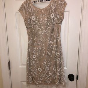 Sequin Aidan Mattox Party Dress